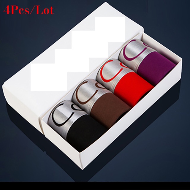 Multi Pack Underwear - 4 stks/partij Heren Ondergoed Boxers Homme