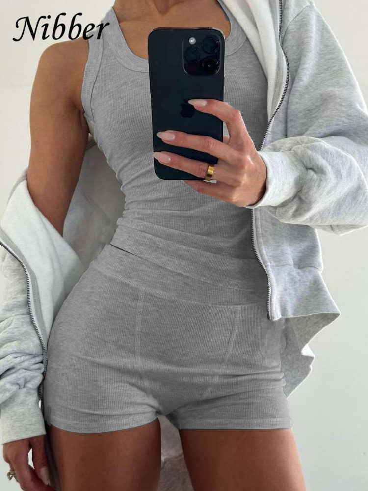 Nibber geribbelde casual 2-del - Tank Top Ribbed recensie en prijs
