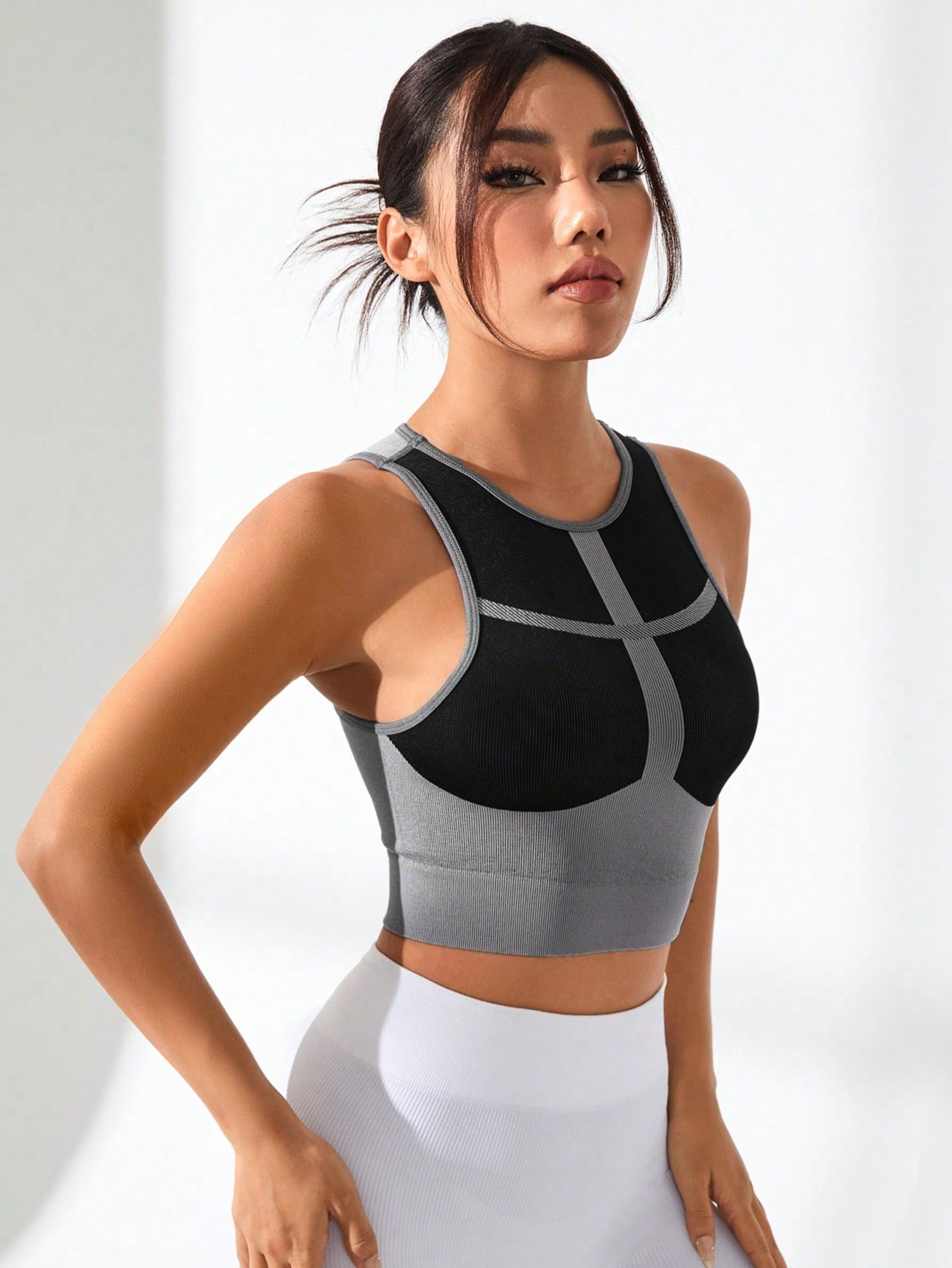 Dames Color Block Cross Line G - Tank Top Ribbed recensie en prijs