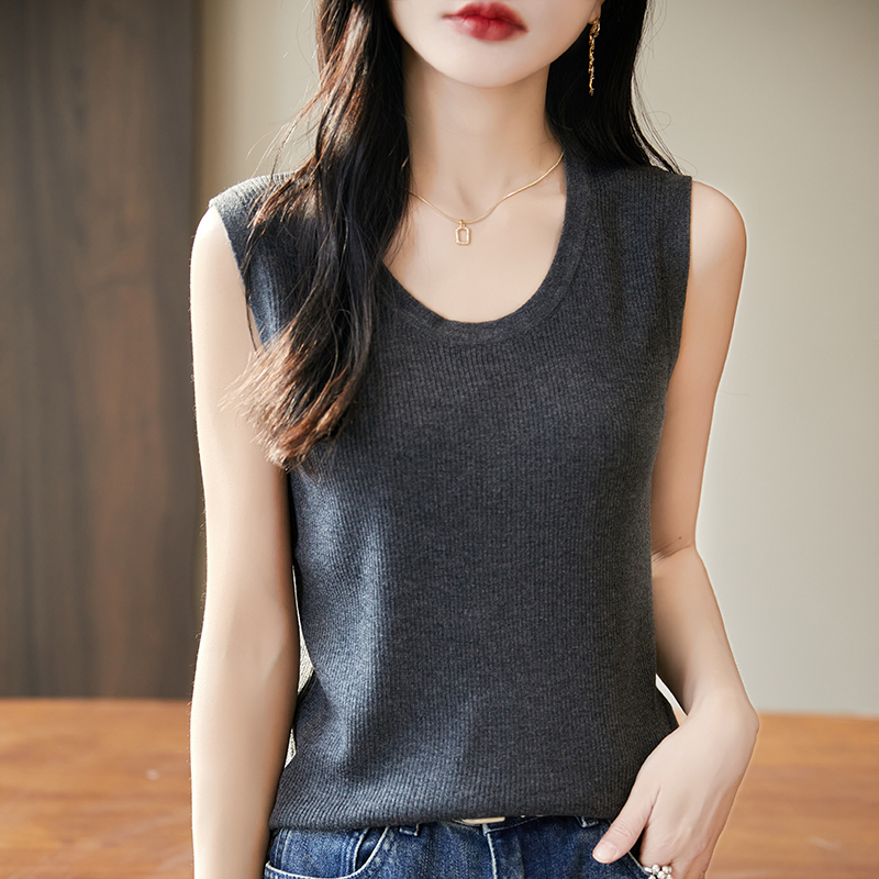 WinvyNee Dames Diepe Ronde Hal - Tank Top Ribbed recensie en prijs