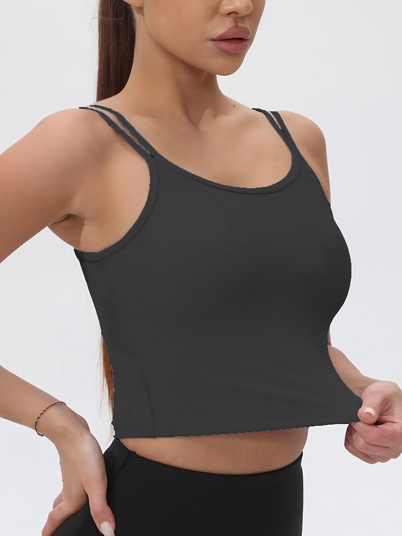 Fitfemme geribbelde mouwloze c - Tank Top Ribbed recensie en prijs